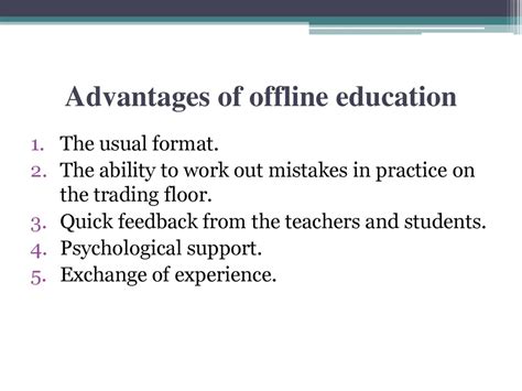 Online Vs Offline Education Academy Of Civil Aviation Online Presentation