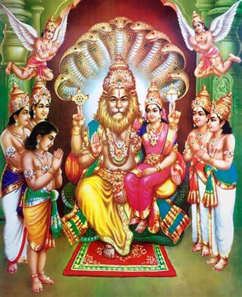 Narasimha Avatar L Fourth Avatar Of Vishnu Hindu Mythology Blog