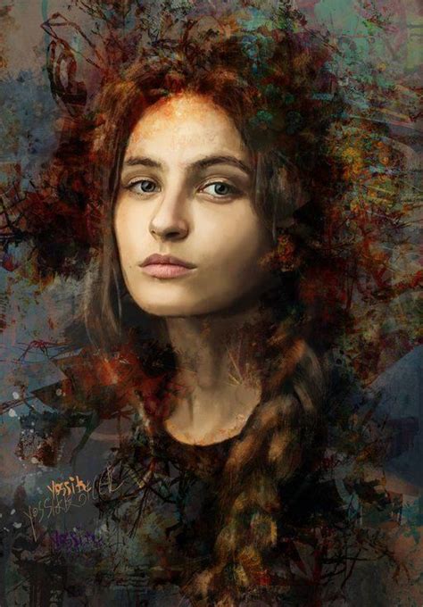 Mona Lisa 2 2019 Acrylic Painting By Yossi Kotler Portrait Painting