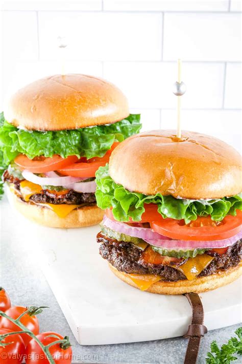 The Tastiest Bacon Cheeseburger Perfectly Classic Flavors