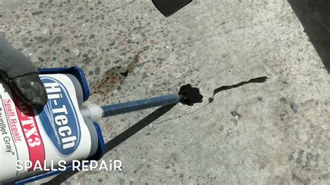 How To Make Concrete Crack Repairs And Joint Repairs Fast Setting 2