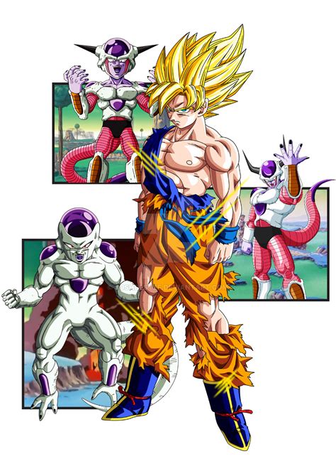 This episode first aired in japan on february 7, 2010. Goku VS Frieza by joshdestef on DeviantArt