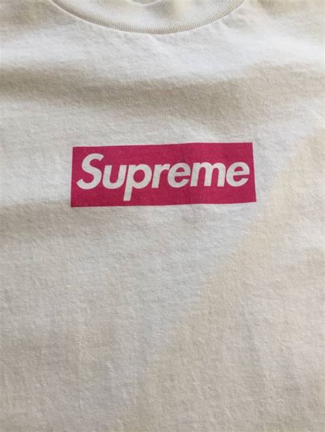 Supreme Supreme Pink Box Logo T Shirt Grailed