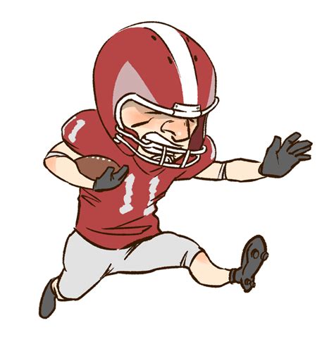 Throwing Football Clipart Clipart Best