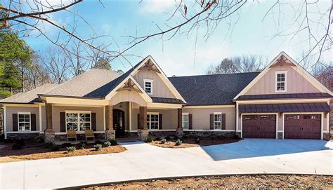 Home designing blog magazine covering architecture, cool products! Craftsman House Plan with Angled Garage - 36031DK ...
