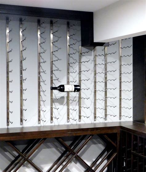 Wall Mounted Wine Cellar Racks Ways To Create Attractive And