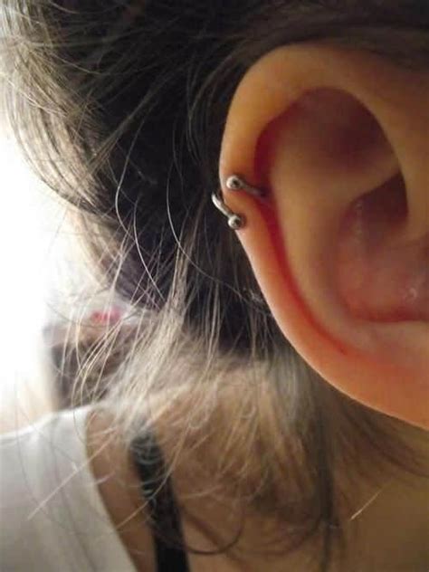 Double Helix Piercing 50 Ideas Pain Level Healing Time 48 OFF