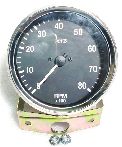 Smiths Gauges Kit Temp Oil Pressure Fuel Volt Gauge Kmph Speedometer