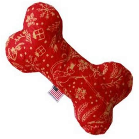 6 In Plush Bone Dog Toy Red Holiday Whimsy 1 Kroger