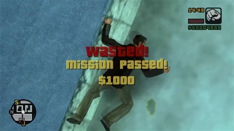 Gta Liberty City Stories Mission Passed And Wasted Youtube