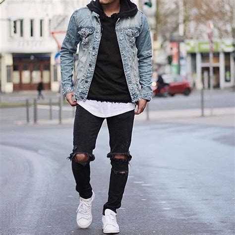 20 Men Looks With A Denim Jacket To Wear This Spring Styleoholic