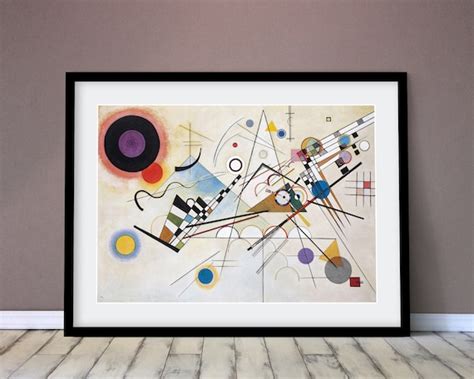 Wassily Kandinsky Composition Viii 1923 Framed Unframed Etsy