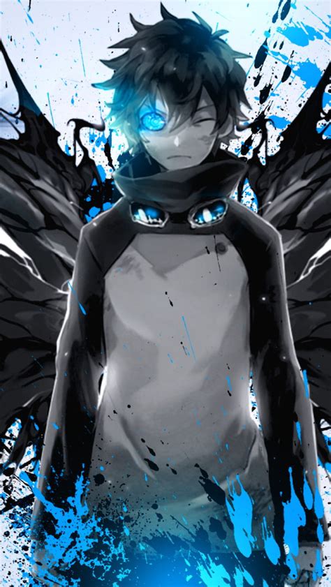 Wallpaper: Kekkai Sensen, anime, anime boys, blue, Leonardo Watch