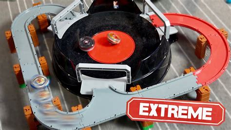 The most common beyblade burst stadium material is paper. EPIC Beyblade Burst Turbo RAIL STADIUM MOD! ANIME STADIUM ...