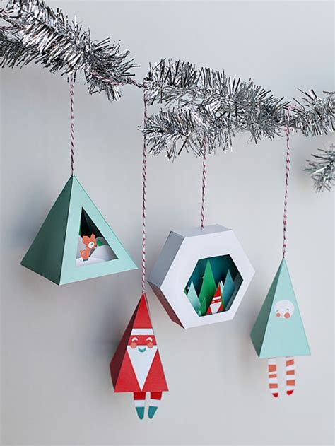 Free Printable Christmas Paper Crafts Printable Templates