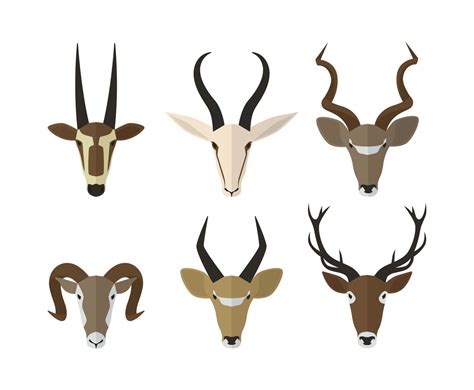 Animals With Horns Clipart