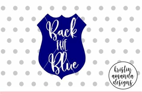 With these logo png images, you can directly use them in your design project without cutout. Back the Blue Police SVG DXF EPS PNG Cut File • Cricut ...