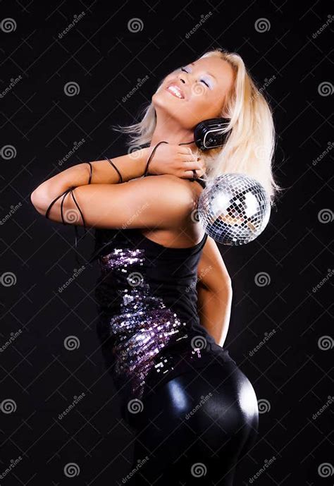 blonde in nightclub stock image image of female model 14135123