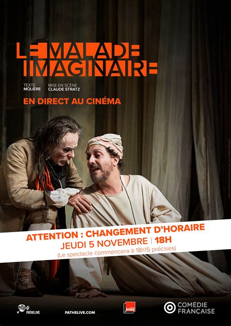 Cinémas Et Séances Le Malade Imaginaire Comédie Française