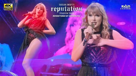 Re Edited 4k Dress Taylor Swift • Reputation Tour • Eas Channel