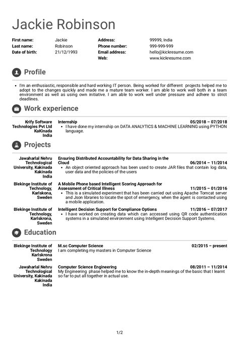 Find a job in australia are delivered in pdf format and are viewable on any computer. Computer Science Resume Reddit Lovely Junior software Engineer Resume Templates Embedded Cv in ...