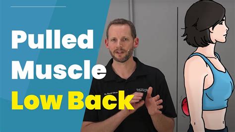 Pulled Muscle In Low Back 3 Diy Treatments Youtube