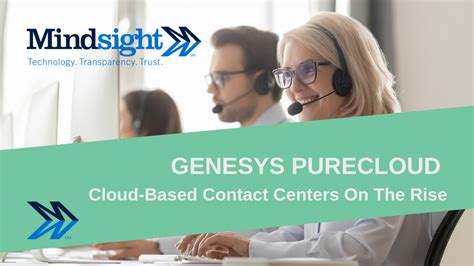 Meet Genesys Purecloud Cloud Based Contact Centers On The Rise Mindsight