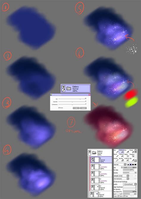 A galaxyhope you like itleave me a like if you liked the video and suscribe for more peace!!happy innocent. A quick and simple Galaxy tutorial by Adeshark on DeviantArt