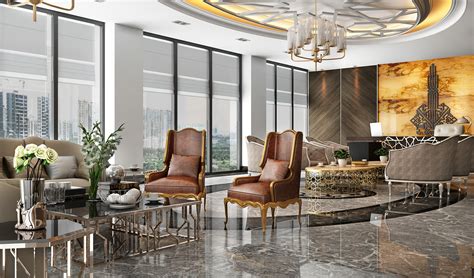 Luxury Office Interior Design On Behance