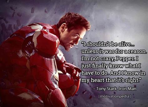 30 Inspiring Quotes From The Iron Man Koees Blog Iron Man Quotes