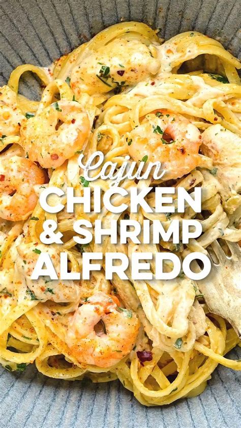 Cajun Chicken And Shrimp Alfredo Video Simple Chicken Alfredo