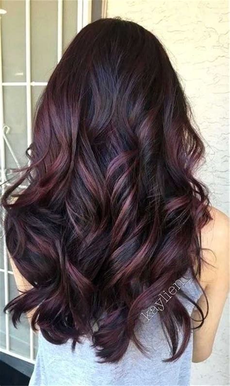 Blonde peekaboo highlights on red hair. Purple highlights Peekaboo highlights Burgundy hair Red ...