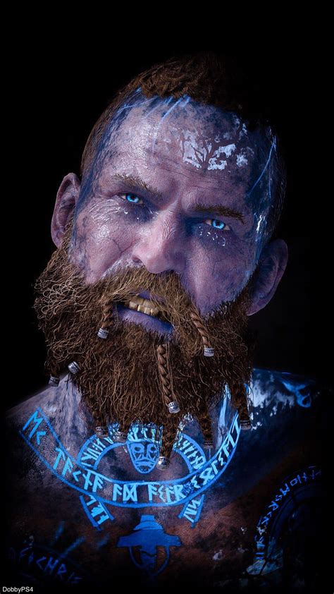 Baldur The Stranger Kratos God Of War God Of War Nordic Tattoo