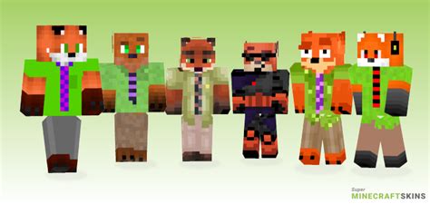 Nick Wilde Minecraft Skins Download For Free At Superminecraftskins