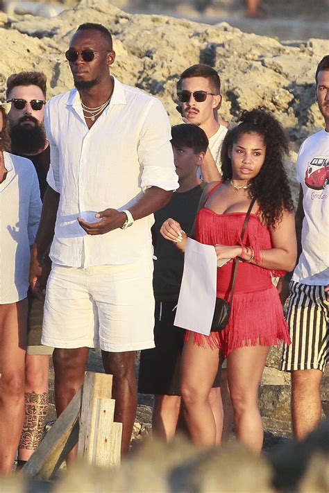 Some Sweet Black Lovin Usain Bolt Takes A Baecation With His Beautiful Boo Thang Kasi Bennett