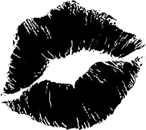 Black Lips Kiss Tattoos Lip Print Tattoos Lip Tattoos