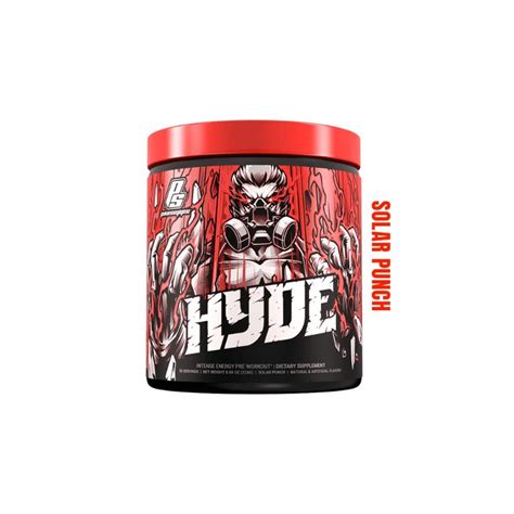 Prosupps Hyde Intense Energy Pre Workout 30 Servings Free Prolife Nutrition Shaker Prolife