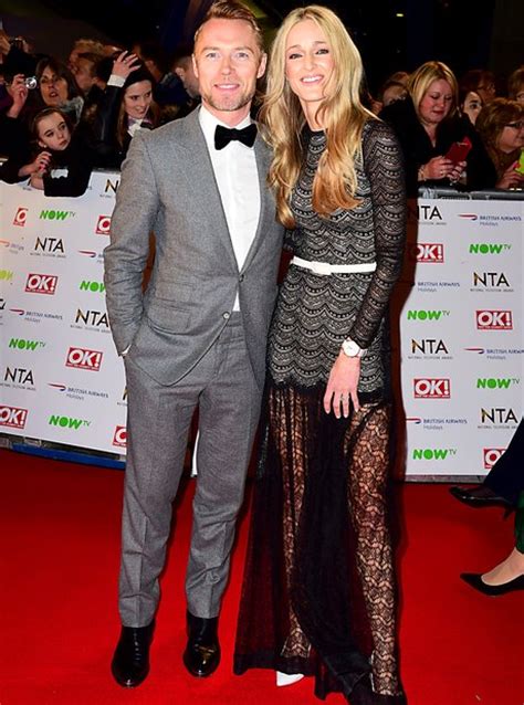 ronan keating and wife storm uechtritz the big moments the national television smooth