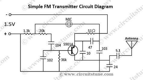 Simple Fm Transmitter Circuit Schematic Under Repository Circuits