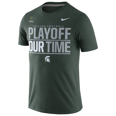 Nike Michigan State Spartans Green 2016 College Football Playoff Bound