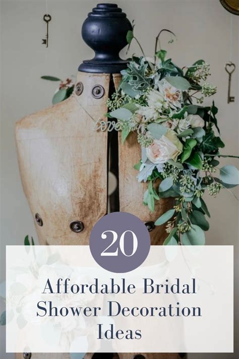 20 Affordable Bridal Shower Decoration Ideas Bridal Shower Decorations Simple Bridal Shower