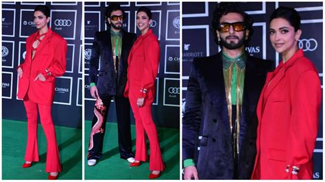 Ranveer Singh Deepika Padukone Make Powerful Style Statement At Gq Awards Bollywood