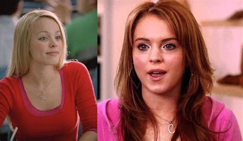 In Mean Girls 2004 Queen Bee Regina Wears A “r” Necklace Around Her Neck Cady Begins Wearing