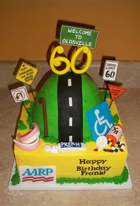 For 60th birthday cakes for men, we have to have made it special, yet have deep meaning. Over the Hill Cake | Over the hill cakes, 60th birthday ...