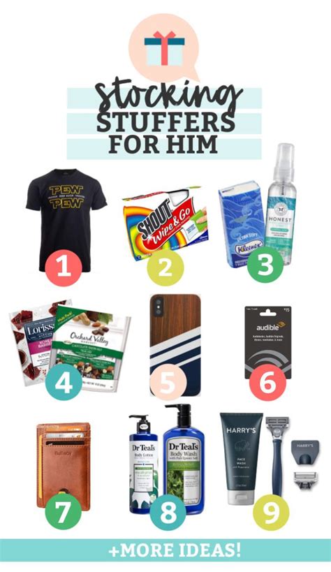 Find thoughtful stocking stuffers for husband such as deluxe razor and brush stand, army man bottle opener, golf fan personalized golf hat, golf club personalized glass beer mug. Stocking Stuffer Ideas for Him and Her (With images ...