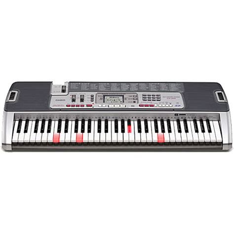    i could mount it underneath with screws, or have it sit. Casio LK-210 61-Key Light-Up Keyboard LK-210 B&H Photo Video