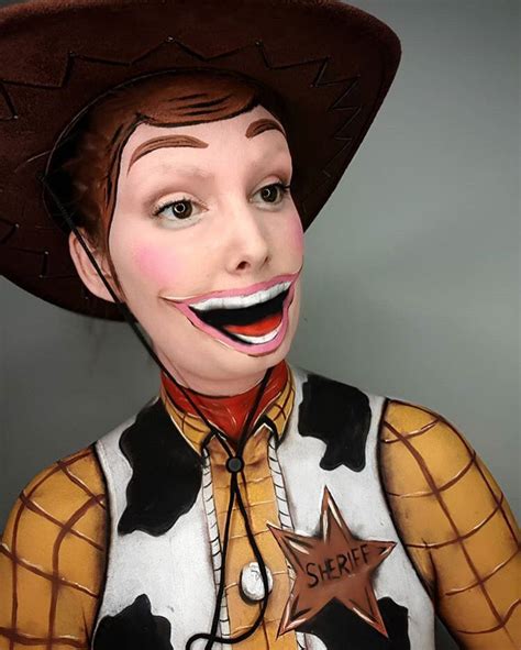 Toy Story Woody Disney Character Makeup Disney Makeup Woody Toy Story