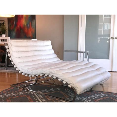 Maybe you would like to learn more about one of these? Restoration Hardware Oviedo Leather Double Chaise | Chairish