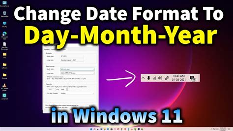 How To Change Date Format In Windows Dd Mm Yyyy Format YouTube