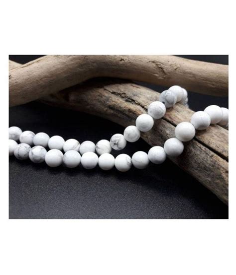 8mm White Howlite Natural Agate Stone Round Beads Buy 8mm White